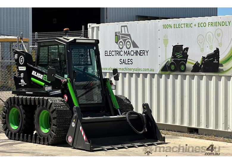 caption Electric Skid Steer Loader - Elise 1200 - Powerful + Profitable! *Authorised Australia Distributor*