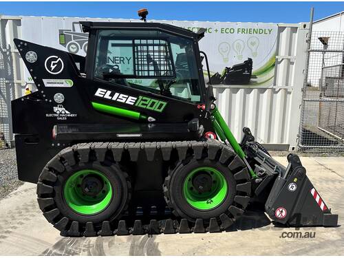 caption Electric Skid Steer Loader - Elise 1200 - Powerful + Profitable! *Authorised Australia Distributor*