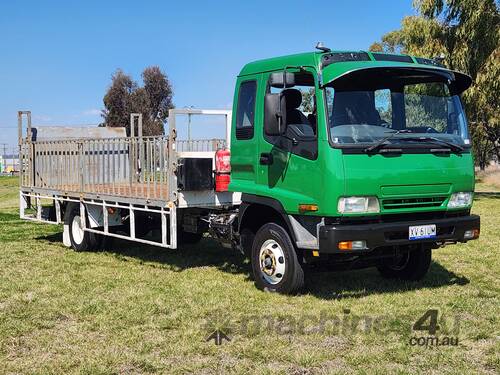  Isuzu FRR500 Long 4x2 Traytop Truck.