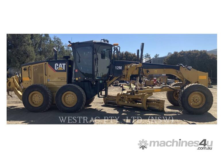 caption CAT 12M Motor Graders