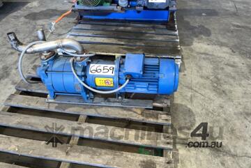 Liquid Ring Vacuum Pump, Inlet 50mm Diam Outlet 50mm Dia