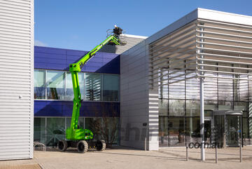 Nifty HR15 Electric EWP - Self-Propelled Boom Lift - low weight and easy to manoeuvre