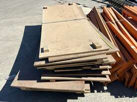 Large Quantity of Pallet Racking Uprights, Beams and Chipboard - picture0' - Click to enlarge