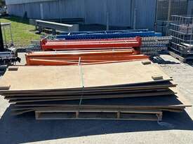 Large Quantity of Pallet Racking Uprights, Beams and Chipboard - picture2' - Click to enlarge