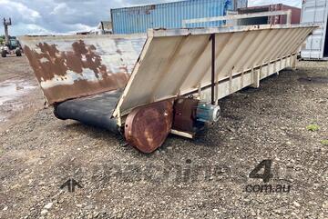   9mt conveyor belt feeder bin
