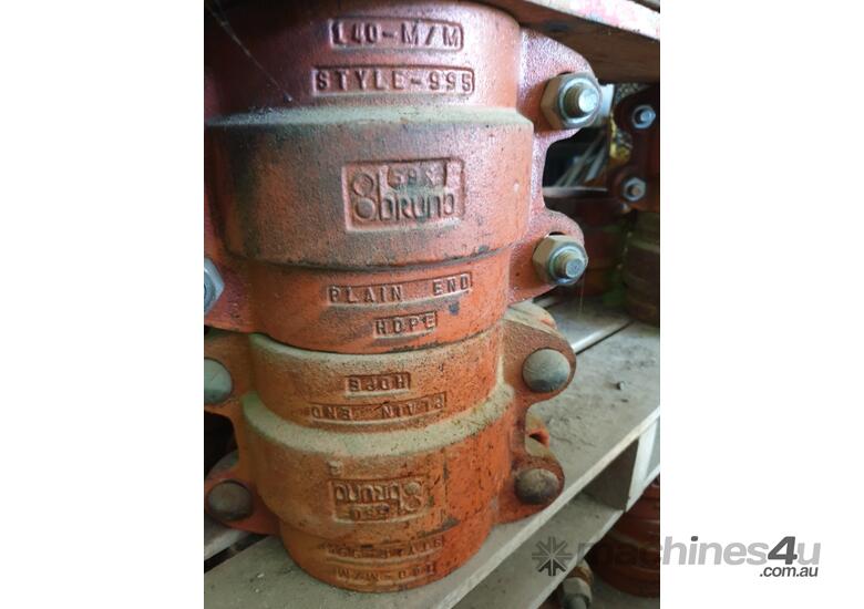caption Victaulic HDPE couplings - mining, agriculture or construction use