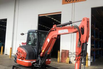 Kubota Cab 4T Mini Excavator - Fully Loaded and Ready to Work!