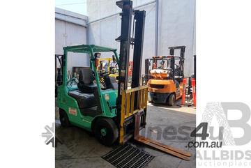 2008 Mitsubishi FGE 18ZN 1.8 Tonne LPG Forklift 4.5m V