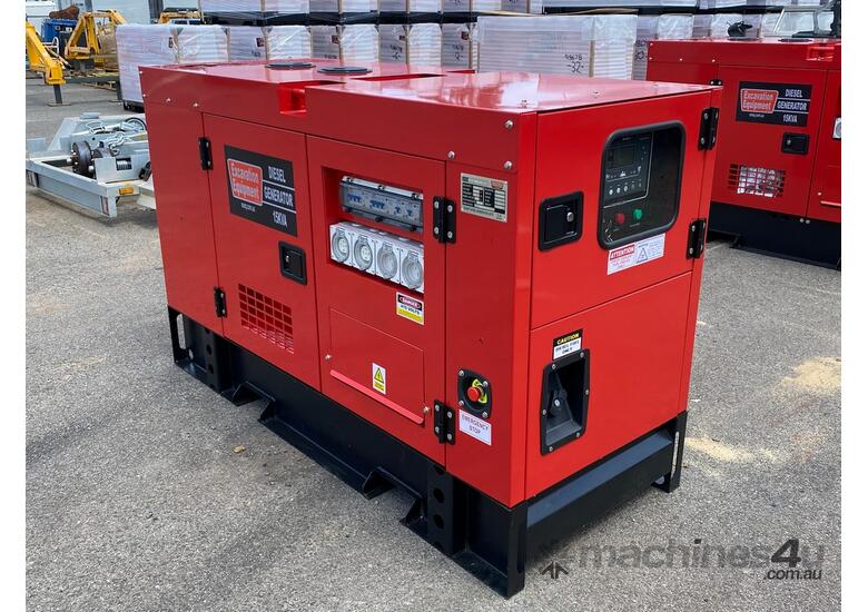 caption 15kva Silenced Diesel Generator