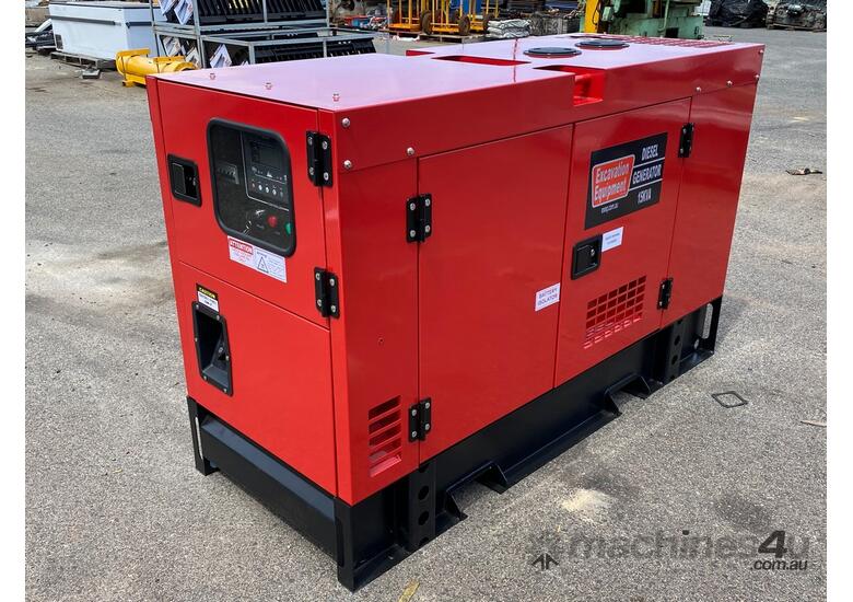 caption 15kva Silenced Diesel Generator