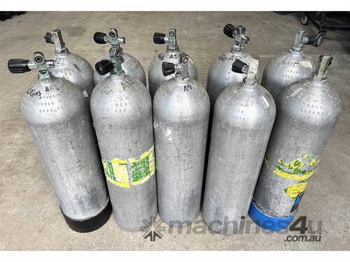 caption QTY OF ALLY ALUMINIUM TANKS