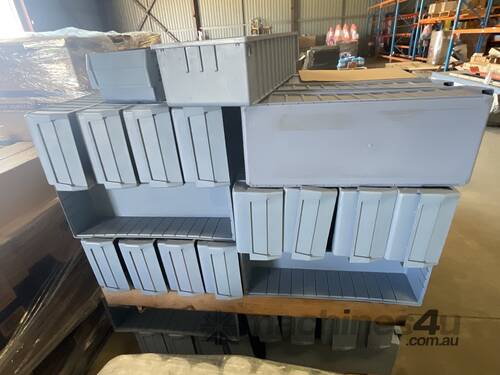 caption Pallet of Storage Trays