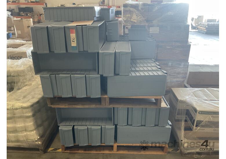 caption Pallet of Storage Trays