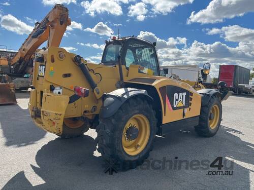 caption 2010 Caterpillar TH414 Telehandler