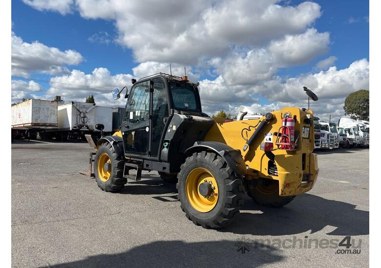 caption 2010 Caterpillar TH414 Telehandler