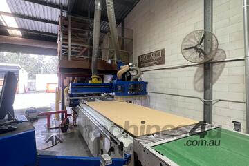 Anderson CNC Nesting Machine with auto label, loading and unloading - Used, Like New