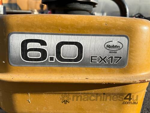 caption CIRCA 2018 - Crommelins CC70N, Vibratory Plate Compactor
