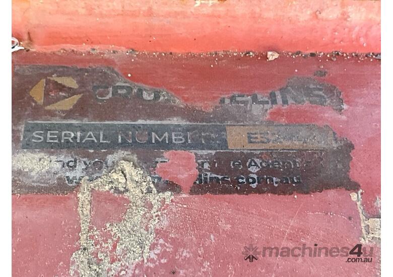 caption CIRCA 2018 - Crommelins CC70N, Vibratory Plate Compactor