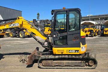 2018 JCB 48Z MINI EXCAVATOR U4824