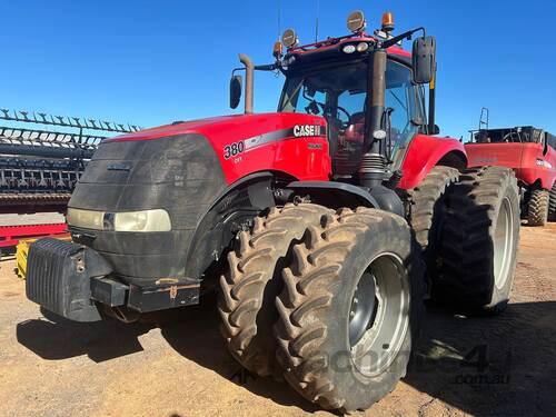 caption 2017 CASE IH MAGNUM 380 CVT FWA TRACTOR