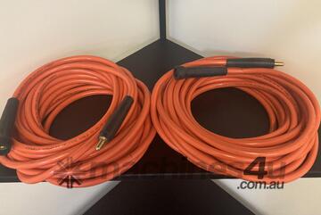 2x 20 Meter 70mm2 Welding lead extension Double Insulated Flex Cable   2x 20 Meter 70mm2 Welding lead extension Double Insulated Flex Cable