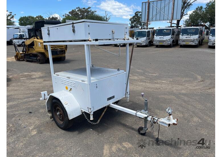 2005 Sykes SAS Single Axle Speed Monitoring Trailer
