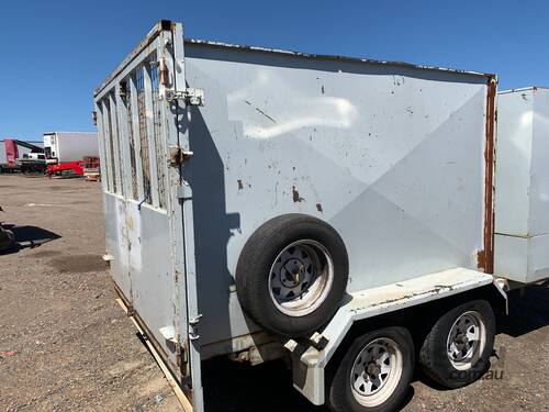 2018 Aspinall Tandem Axle Enclosed Box Trailer