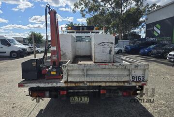 2013 Hino 300 616 4x2 Service Truckw/Crane (Auto) (Council Asset)