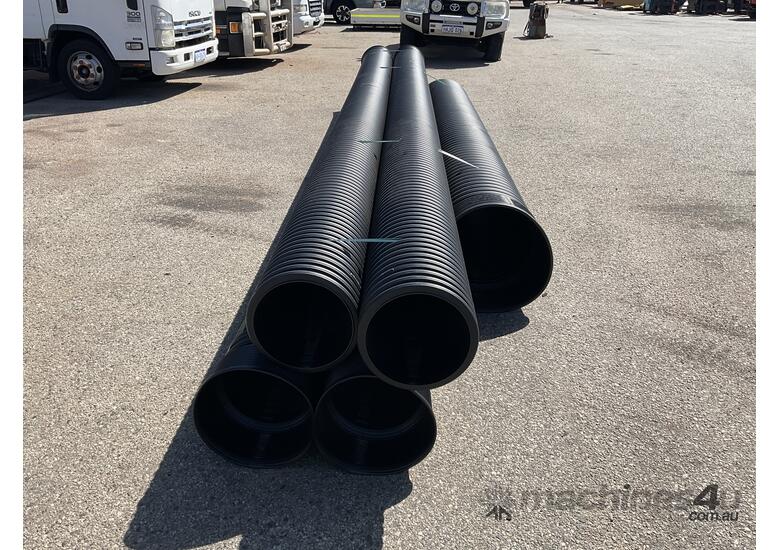 Bundle of Large PVC Pipe