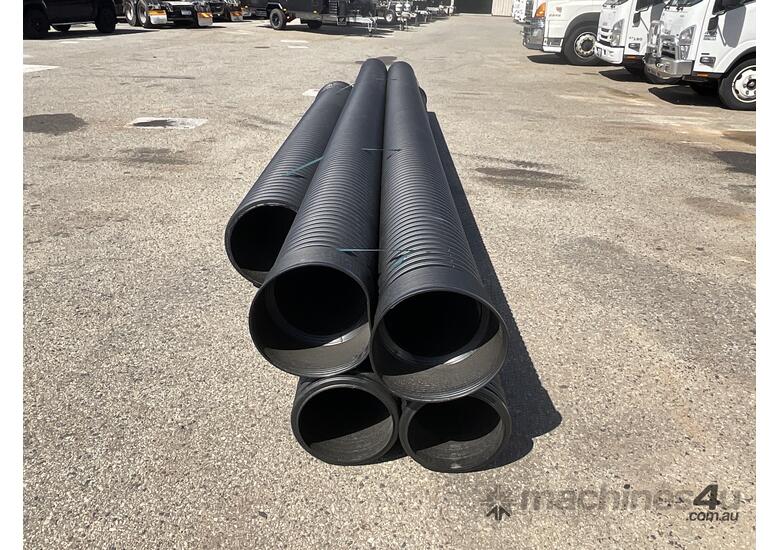 Bundle of Large PVC Pipe