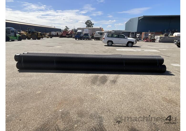 Bundle of Large PVC Pipe