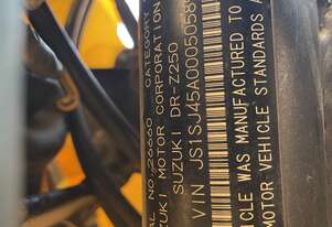 2014 Suzuki DRZ-250 (NON MOBILE)