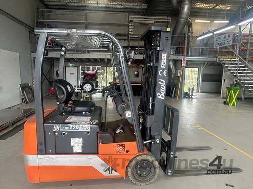 2023 Baoli KBET20 Battery Electric 3 Wheel Counterbalance Forklift