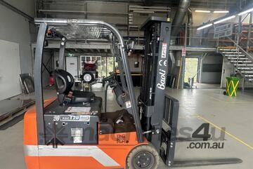 2022 Baoli KBET20 Battery Electric 3 Wheel Counterbalance Forklift