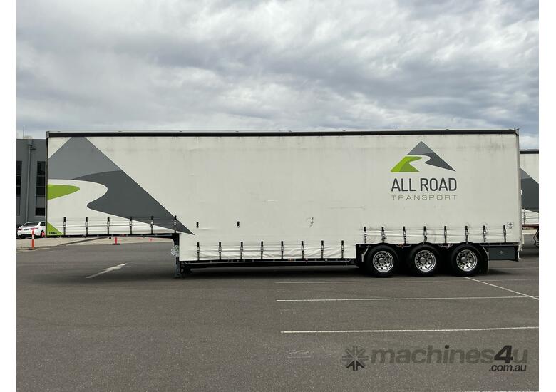 2022 Vawdrey VB S3 Tri Axle Double Drop Curtainside B Trailer