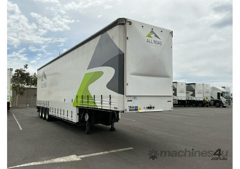 2022 Vawdrey VB S3 Tri Axle Double Drop Curtainside B Trailer