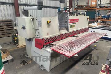   Hafco 2500mm x 4mm Hydraulic Premium Hydraulic Guillotine Hardened Ballscrew Backgauge