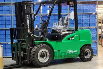 5T Lithium Electric Forklift - Heavy Duty Model