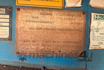 2009 Haulmark 3ST37 Tri Axle Drop Deck Trailer
