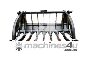 Root BEDROCK LOADER RAKE WITH DOUBLE TOP CLAMP 120IN WLRDWC120FC