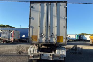2012 Maxitrans ST3 Tri Axle Roll Back Refrigerated Pantech A Trailer