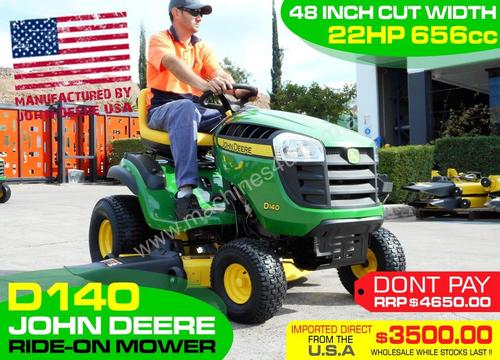 22HP D140 Rid on Mower / Tractor 48 INCH Cut width