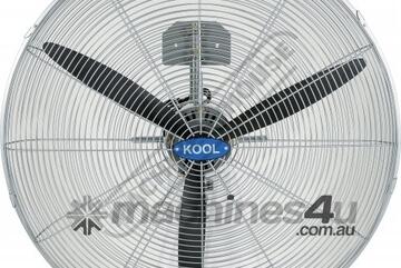 Industrial Wall Mount Fan - 750mm WF-75 90 Oscillating & 30 Tilting Head 290 cubic M/min Air Flow