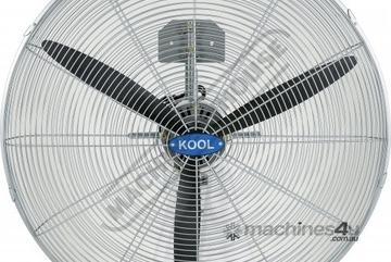 Industrial Wall Mount Fan - 750mm WF-75 90 Oscillating & 30 Tilting Head 290 cubic M/min Air Flow