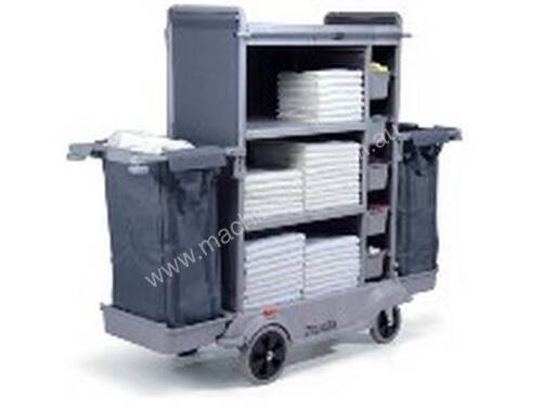 NUMATIC TALL HOUSEKEEPING TROLLEY 