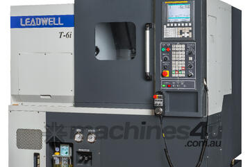 LEADWELL T-6 SLANT BED CNC LATHE