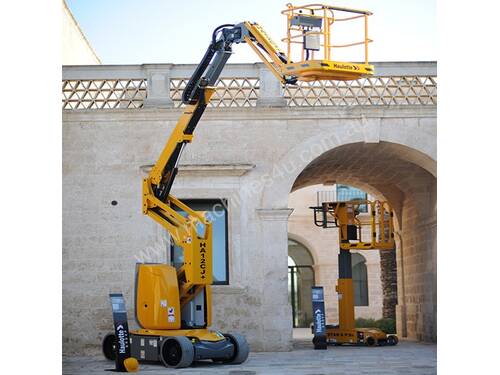 Indoor use Electric Boom Lift great for Facility Maintenance
