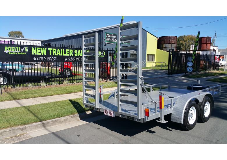 caption 16ft Plant Machinery Trailer 3.5 Tonne Tandem Axle