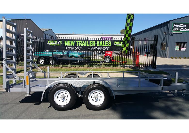 caption 16ft Plant Machinery Trailer 3.5 Tonne Tandem Axle