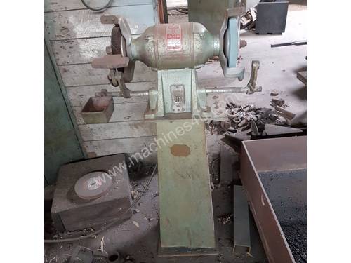 Bench grinder on stand heavy duty 3 phase